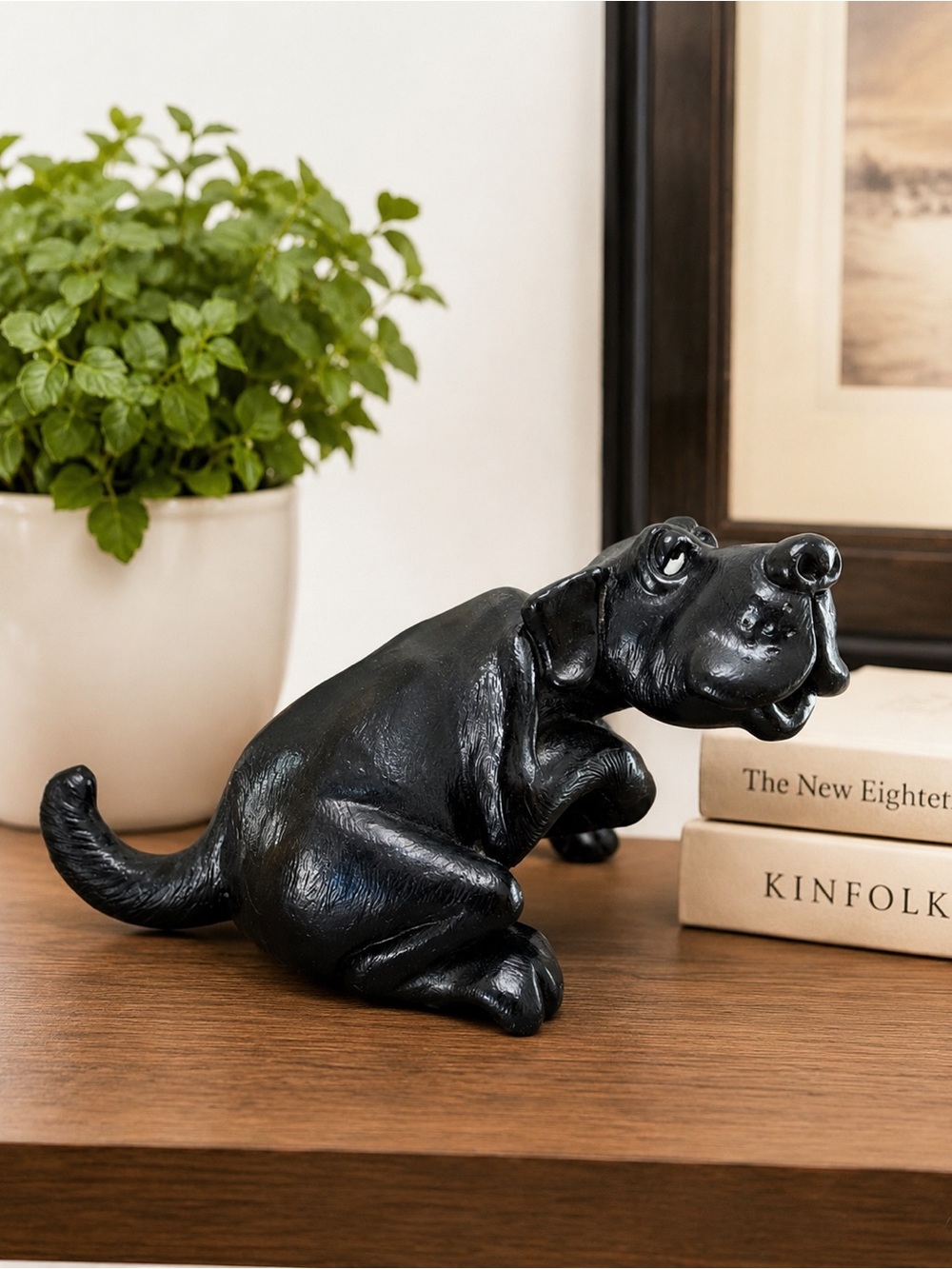 Hound Dog Figurine  1984 Beasties Of The Kingdom By John Raya